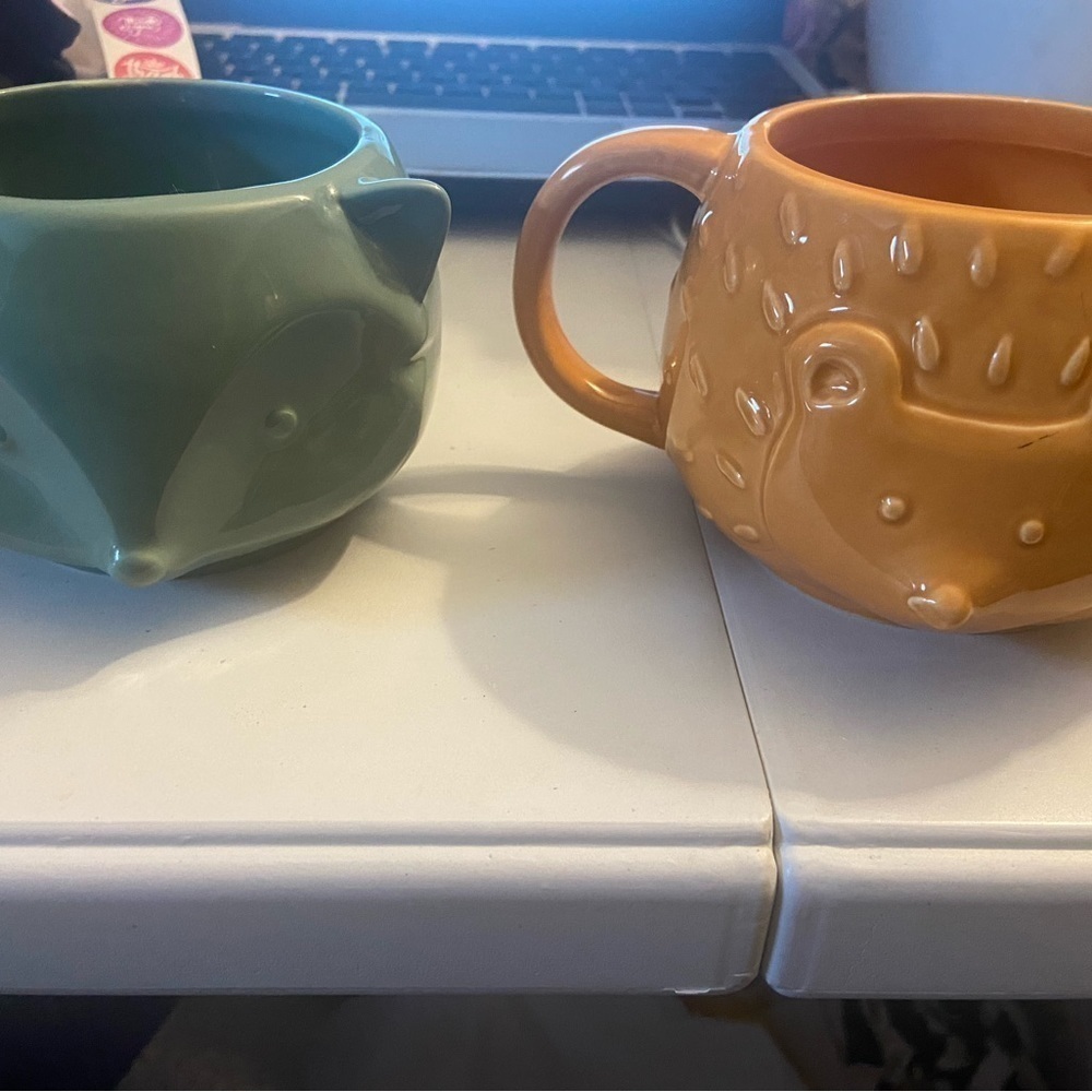 Set of two Woodland friends, coffee mugsT5